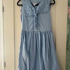 Blue Lace Dress